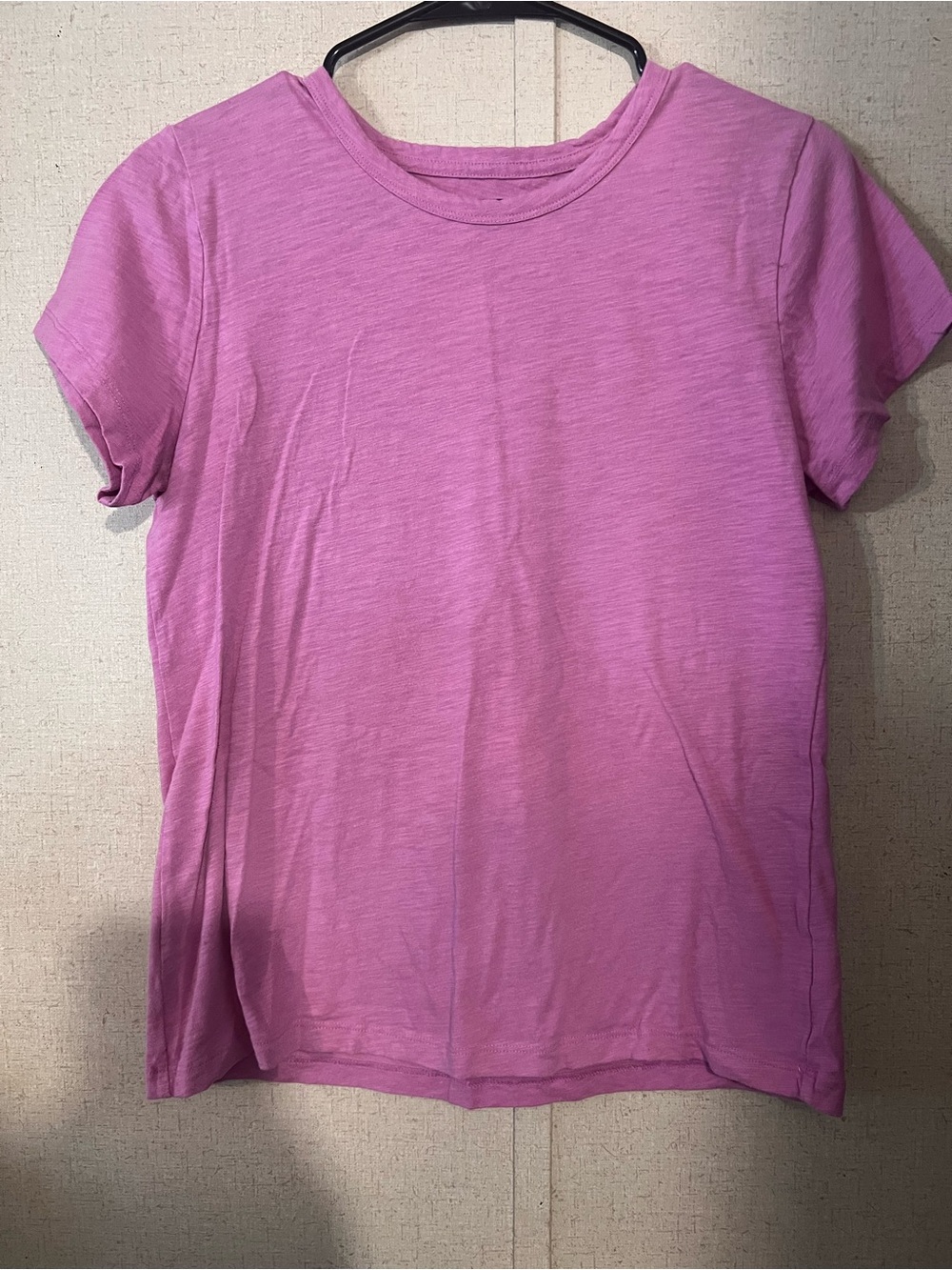 Time and Tru Pink Short Sleeve Crewneck Tee